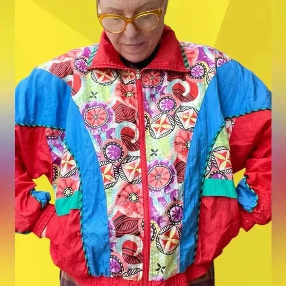 Vintage 80’s Active Sensation Southwest break dancing hip hop Jacket windbreaker - Picture 1 of 9